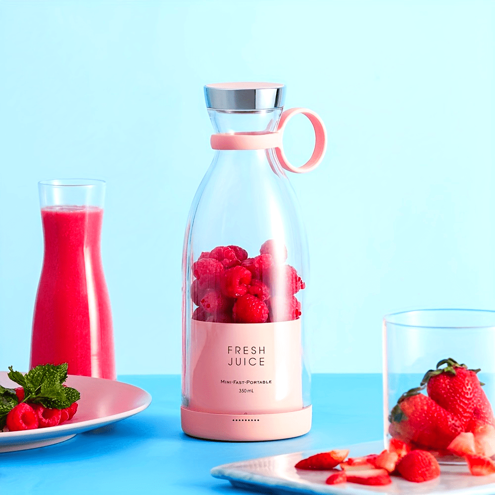 350ml Portable Electric Wireless Mini Fruit Blender Juicer  Perfect for OntheGo