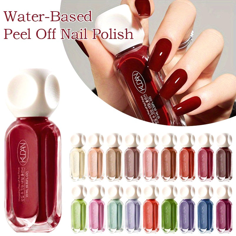 6pcs 035oz Nail Polish  Quick Drying Nail Polish Non Toxic Nail Polish Black White Red Brown Nail Polish Glossy And Trendy Nail Polish for Nail Art Manicure At Home Salon