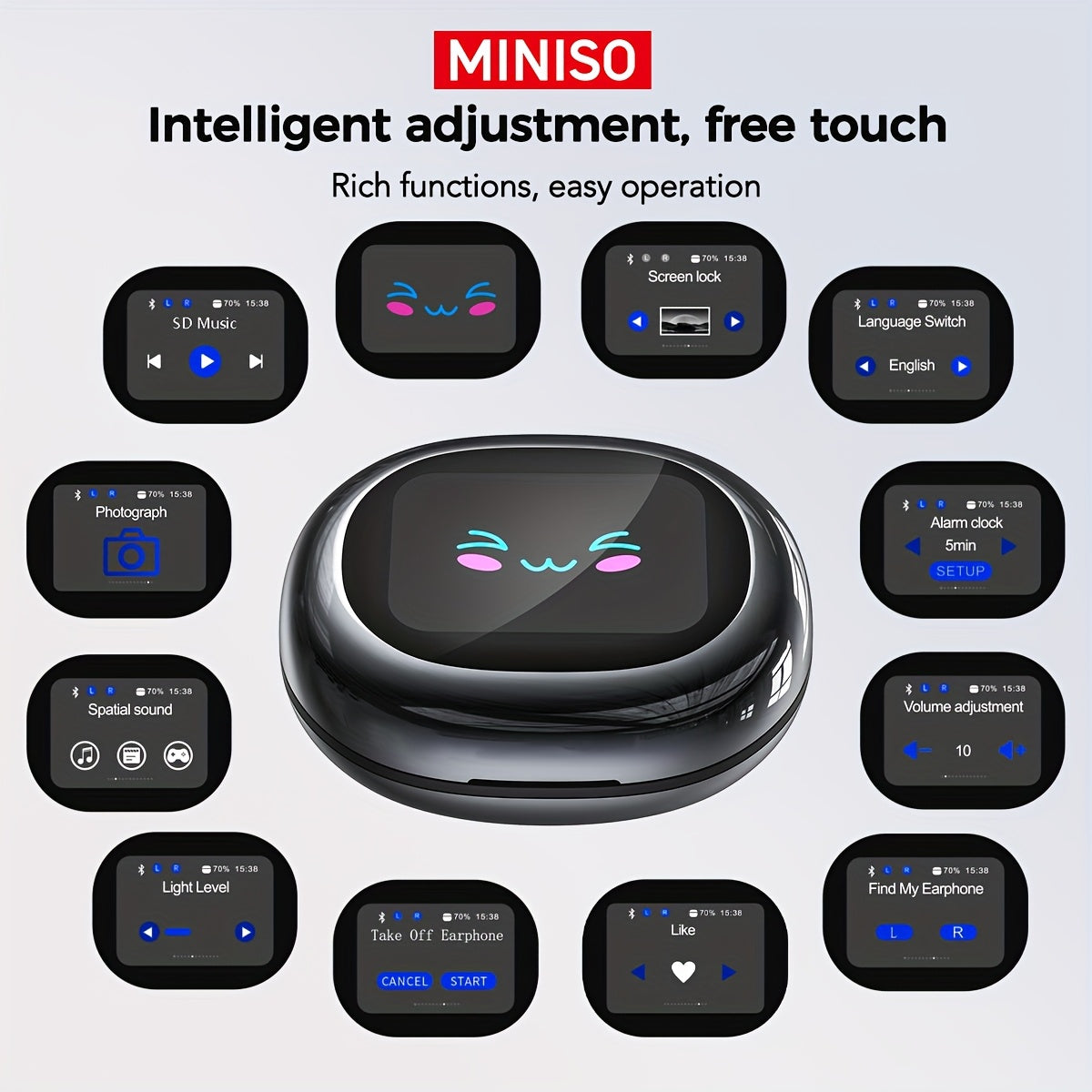 AI Translator OpenEar Headphones 135 Languages 22hr Battery