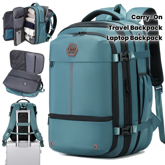 Vacuum Sealed Travel Backpack Expandable Vacuum Compression Backpack for Women CarryOn Luggage Bag Personal Item Backpack Suitable for Airplane Boarding Use 173inch Business Laptop Backpack